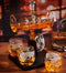 Whiskey Decanter Globe Set with Ball & Glasses